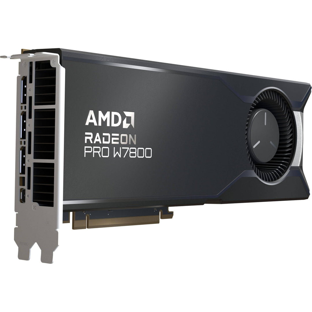 AMD Radeon™ Pro W7800, professionelle Grafikkarte, Workstation, AI, 3D Rendering, 32 GB GDDR6, Displ
