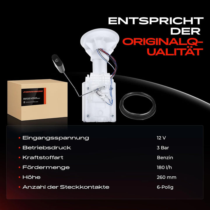 Kraftstoffpumpe Benzinpumpe für Cooper R55 R56 R57 R58 R59 1.6L 2006-2015 16112755082