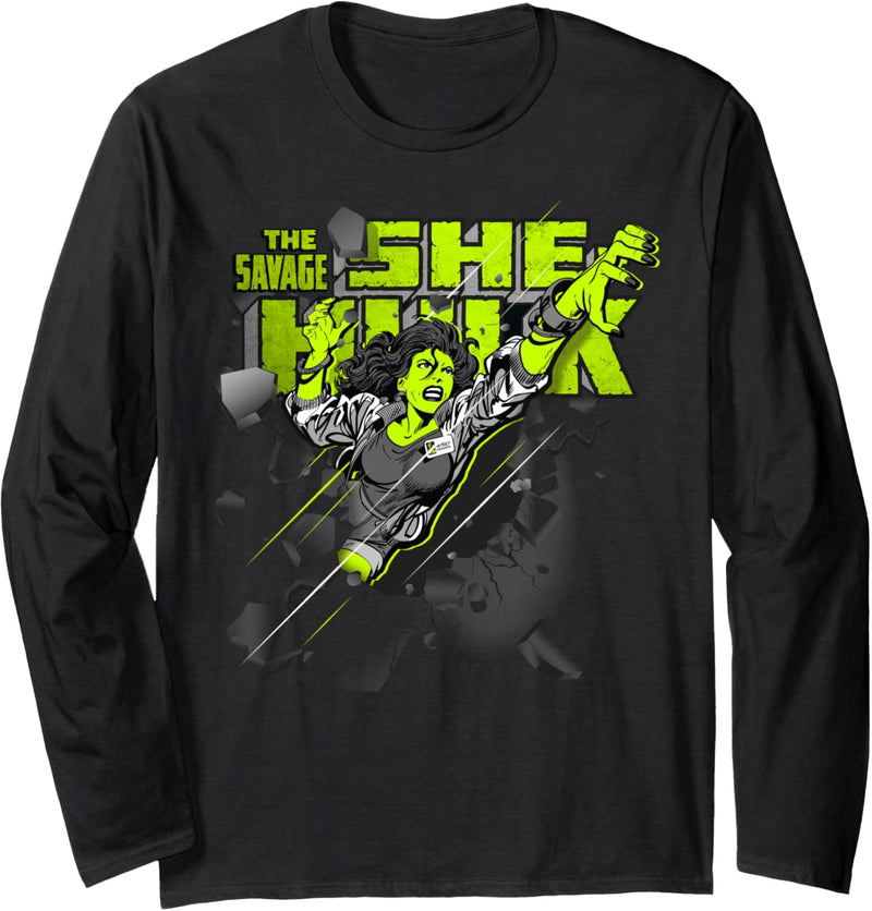 Marvel She-Hulk Breakthrough Langarmshirt