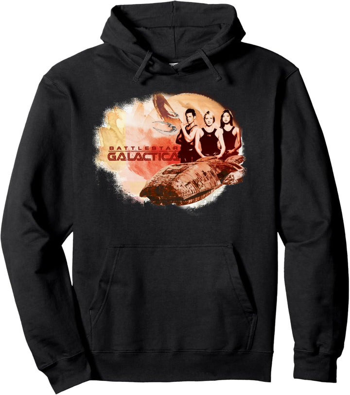 Battlestar Galactica Group Portrait Pullover Hoodie