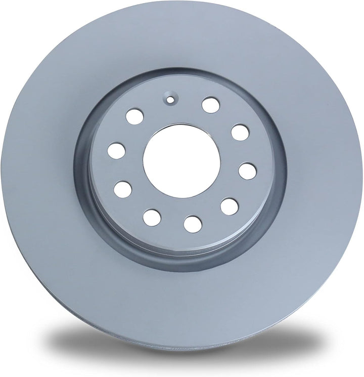 ATE Bremsenset Vorderachse inkl. Bremsscheiben vorne Ø 312 mm belüftet und Bremsbeläge vorne + Warnk