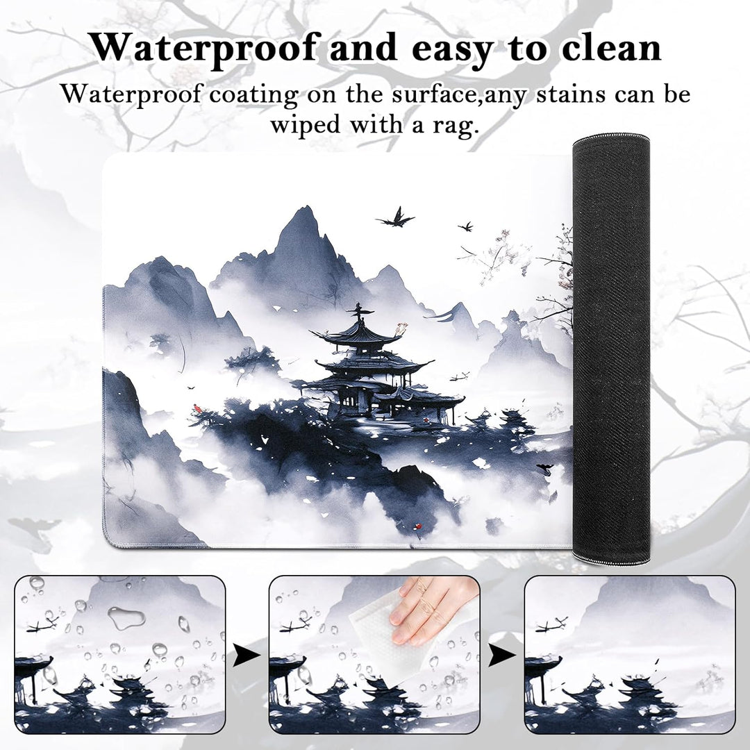 XXL Mauspad, Anime Mousepad 900x400mm, Gaming Mausepad Improved Precision and Speed, Mousepad mit Ve