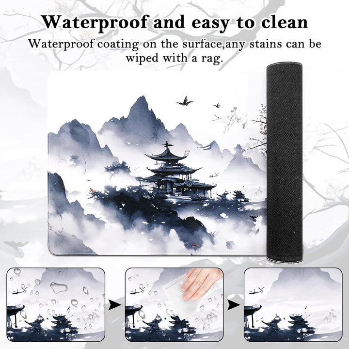 XXL Mauspad, Anime Mousepad 900x400mm, Gaming Mausepad Improved Precision and Speed, Mousepad mit Ve