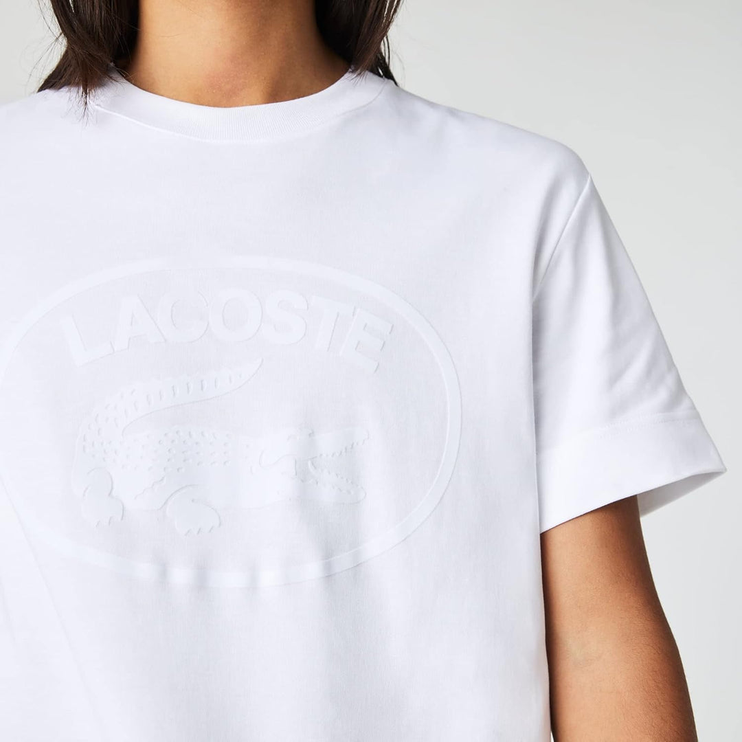 Lacoste Herren T-Shirt XXL Weiss, XXL Wei&#xDF;