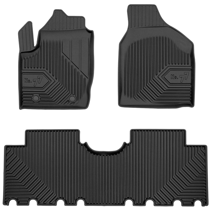 Gummimatten Auto Fussmatte passend für Ford Galaxy I 1995-2006 Verbessern Sie Ihren Reisekomfort mit