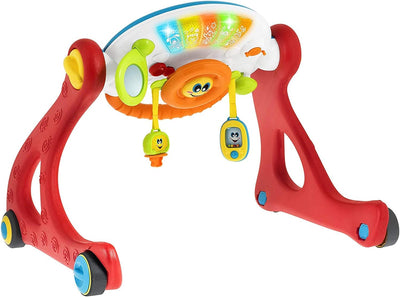 Chicco Grow and Walk 4in1 Baby Aktivitäts Spielzeug und Lauflernhilfe, Lernspielzeug mit manuellen A