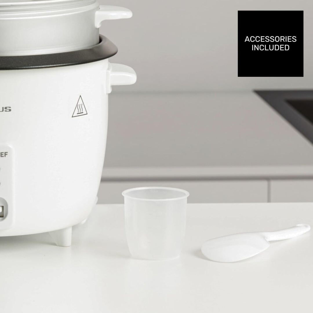 Taurus Rice Chef - Reiskocher | 1.8l | 700W | 0 Dezibel | Kunststoff 1,8 L, 1,8 L