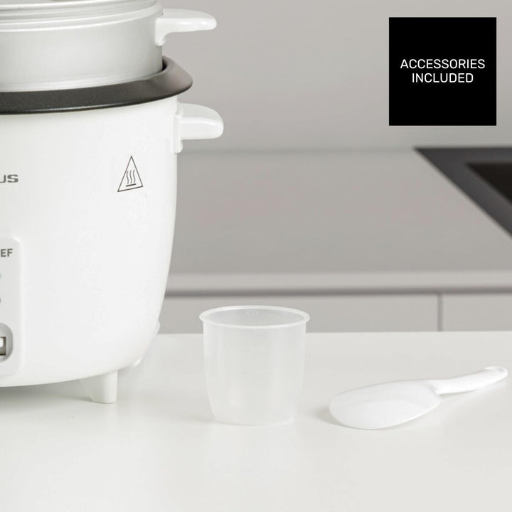 Taurus Rice Chef - Reiskocher | 1.8l | 700W | 0 Dezibel | Kunststoff 1,8 L, 1,8 L