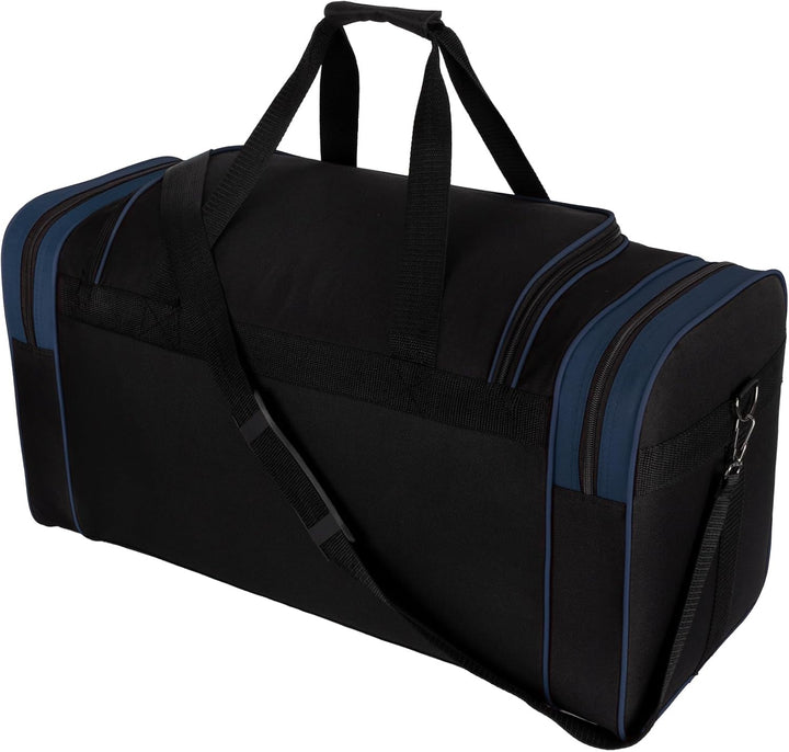 Sporttasche, Reisetasche und Fitnesstasche für Damen und Herren- Tainingstasche, Gym Bag (Blau, L 55