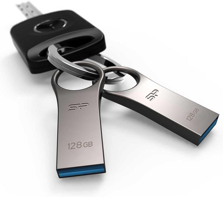 Silicon Power USB-Stick 128GB USB3.0 J80 Silver/Zinc Alu