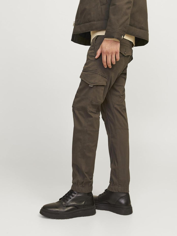 JACK & JONES Herren Jpstpaul Jjflake Cargo Noos Cargohose 27W / 30L Braun, 27W / 30L Braun