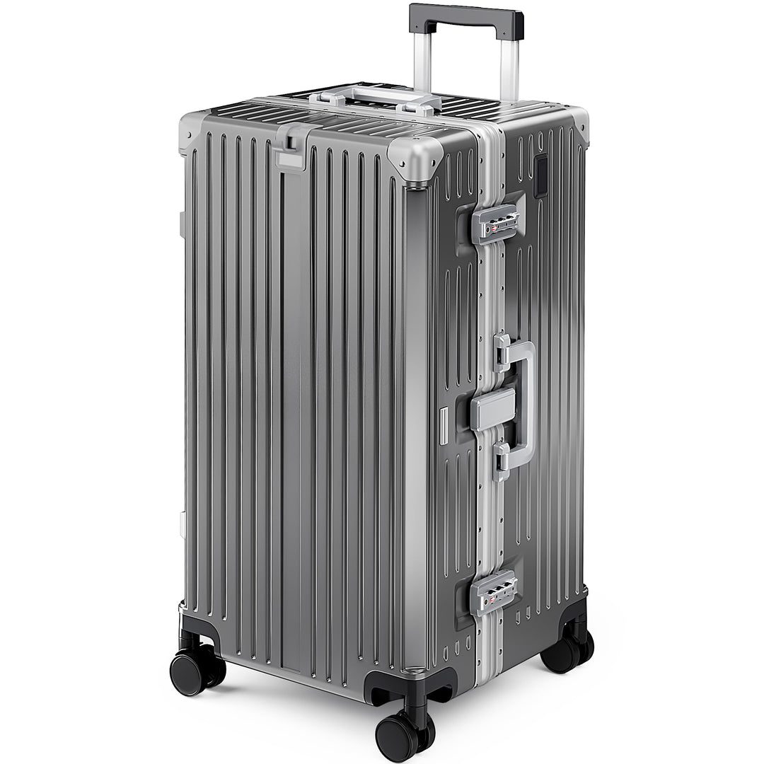ALPHA CAMP Koffer Grösse XXL Reisekoffer Leicht Hartschalenkoffer Polycarbonat 105L Luggage Suitcase