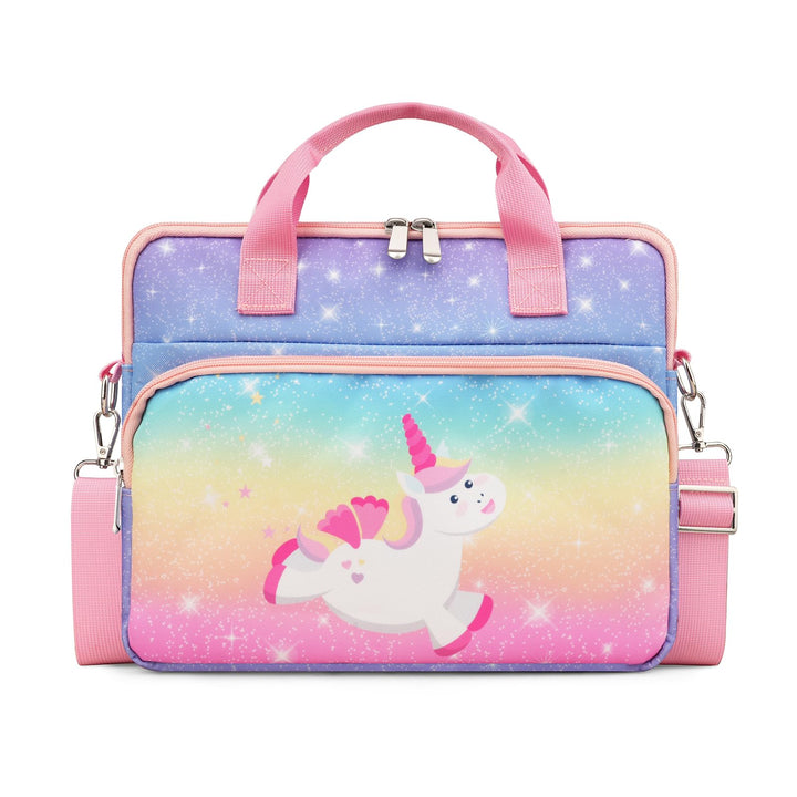 TiMOVO Tablet Tasche Mit Schultergurt 12,5 Zoll für Kinder, Portable Hülle, Universal Etui Organizer