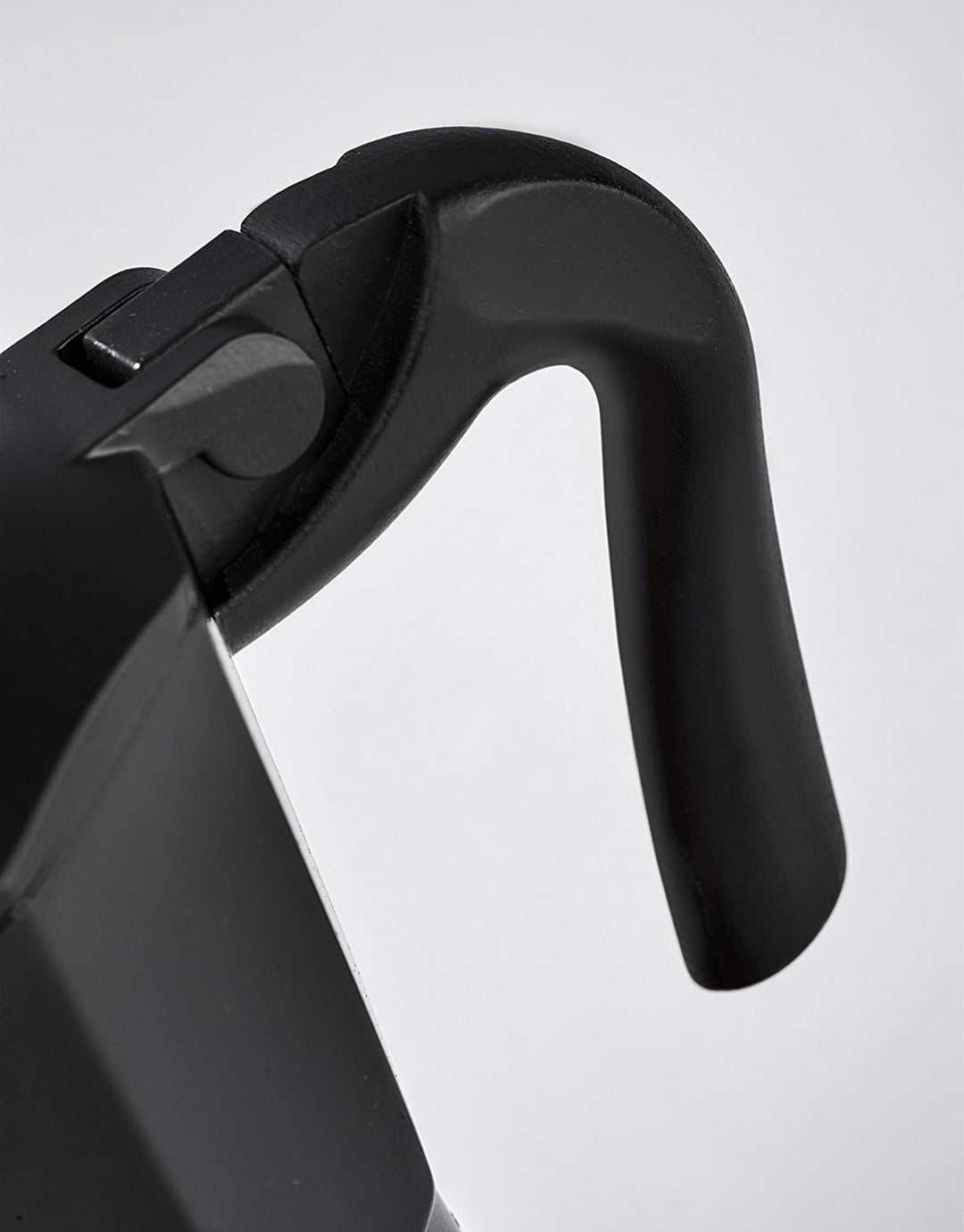 Barazzoni La Caffettiera Deluxe Schwarz für 6 Tassen. Zertifiziertes Produkt von der italienischen A