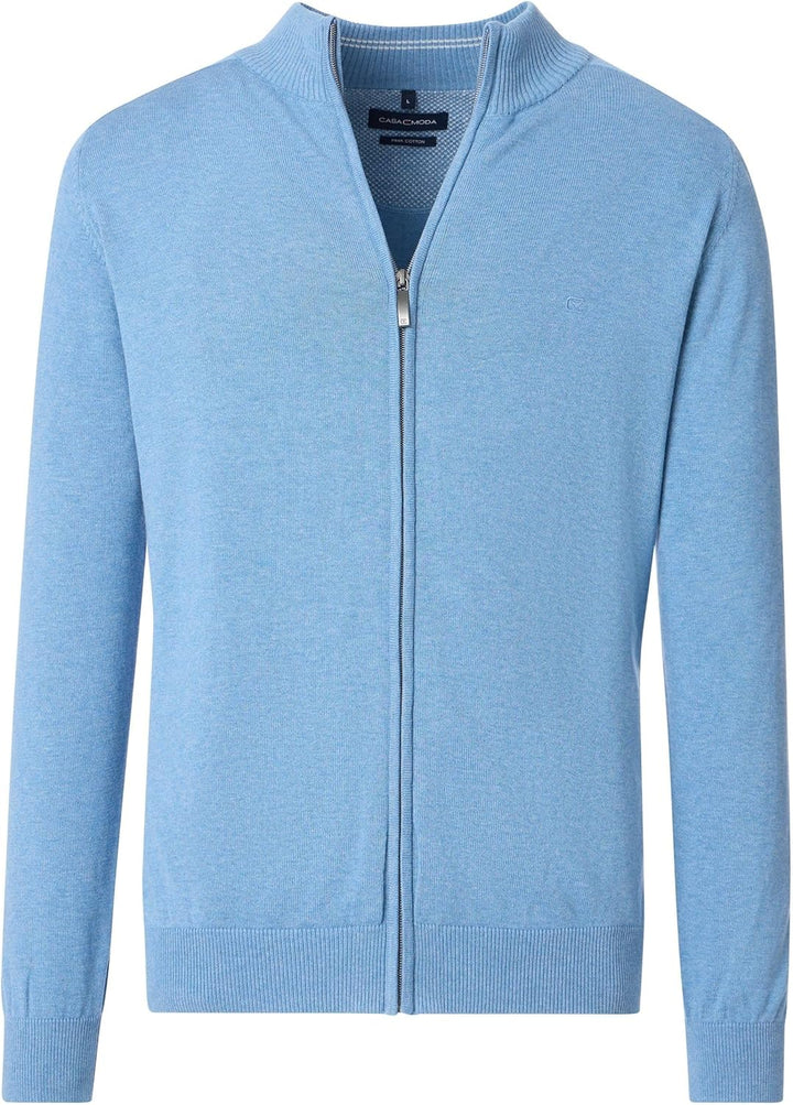 CASAMODA Strickjacke Uni, M Aqua Bis Petrol (162)