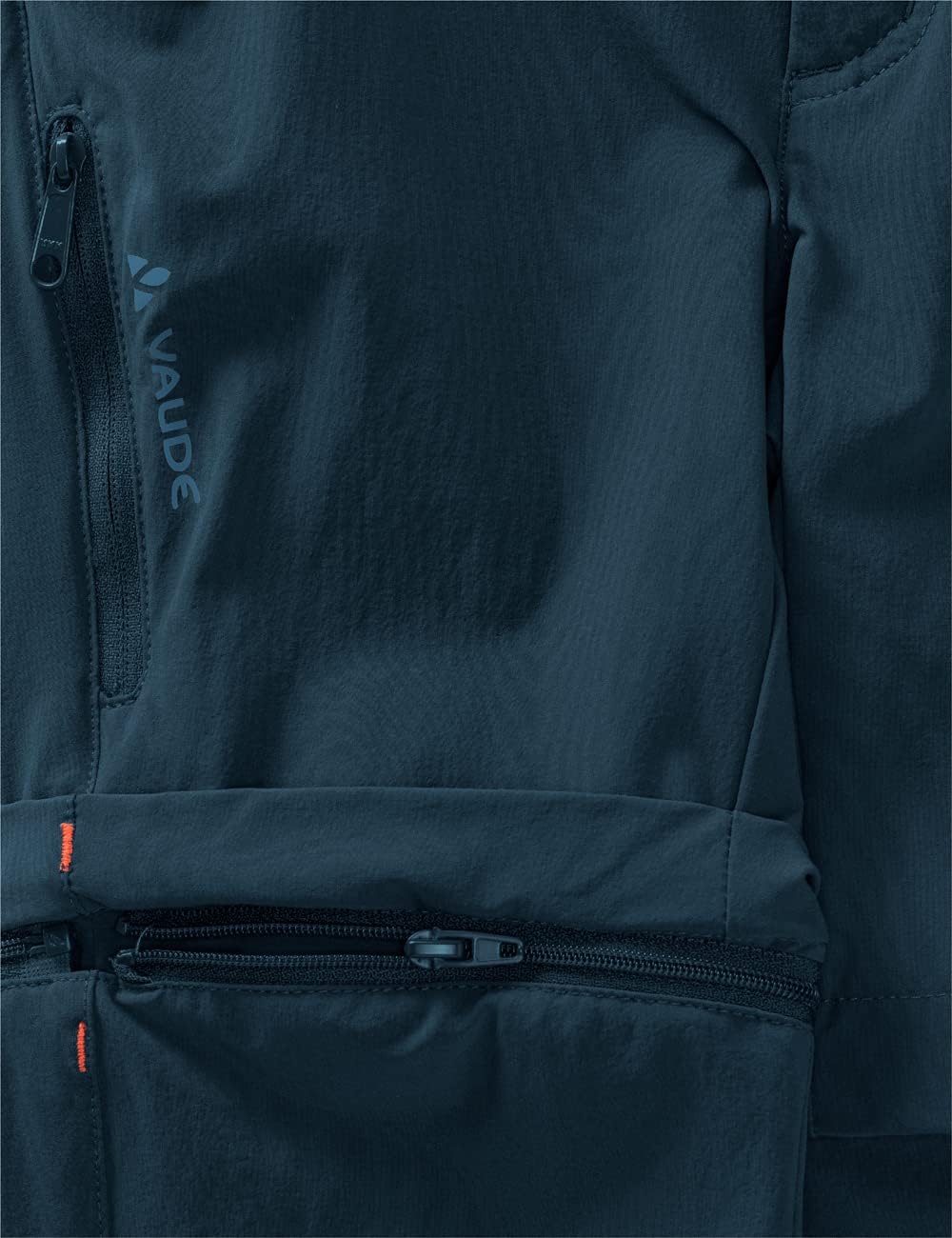 VAUDE Unisex Kinder Hose Kids Detective Stretch Zo Pants Ii 98 Dark Sea, 98 Dark Sea