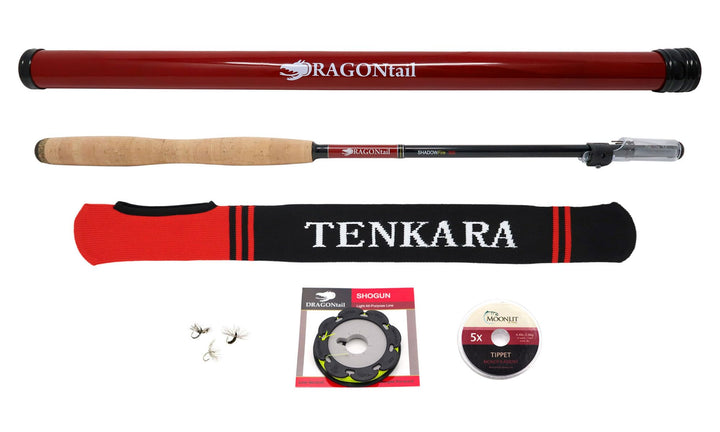 Dragontail Shadowfire 365 Tenkara Fliegenrute 12&
