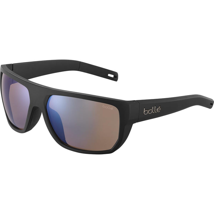 Bolle Unisex Vulture Sonnenbrille, schwarz (Black Matte), M