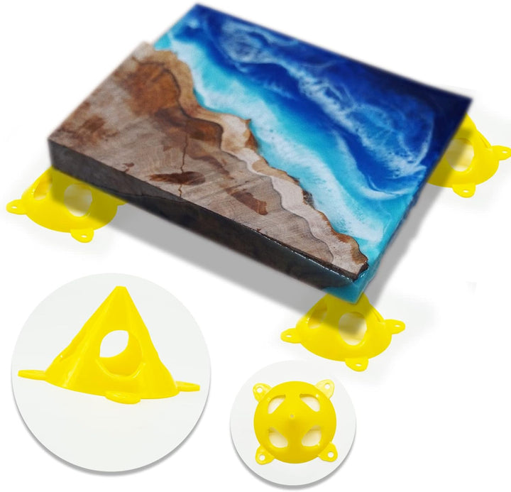 Drehbarer Drehteller, 27,9 cm, drehbar, für Kuchen, drehbar, schwarz, zum Spritzen, mit Kegeltuch-St