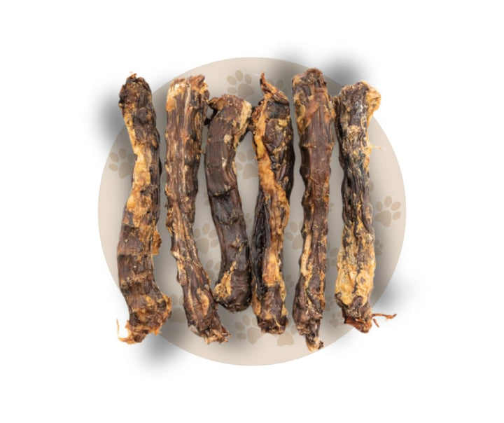Warnick´s Tierfutterservice getrocknete Entenhälse, wie Hühnerhälse EIN besonderer Leckerbissen (2KG