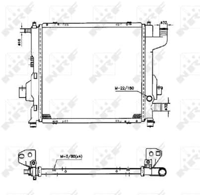 NRF 50569 Kühler, Motorkühlung