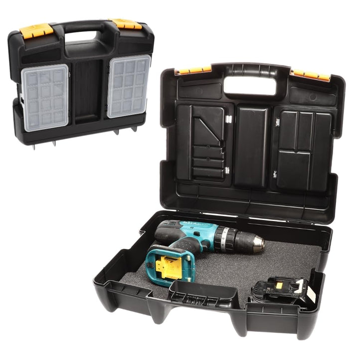 GarPet Universal Maschinenkoffer leer Schaum Stoff Elektro Werkzeug Geräte Koffer Box für Elektrower