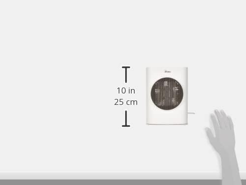 ARDES - AR4P03O SOUND O Oszillierender Keramik-Heizlüfter 1500W, Heizlüfter mit Bedienfeld, oszillie