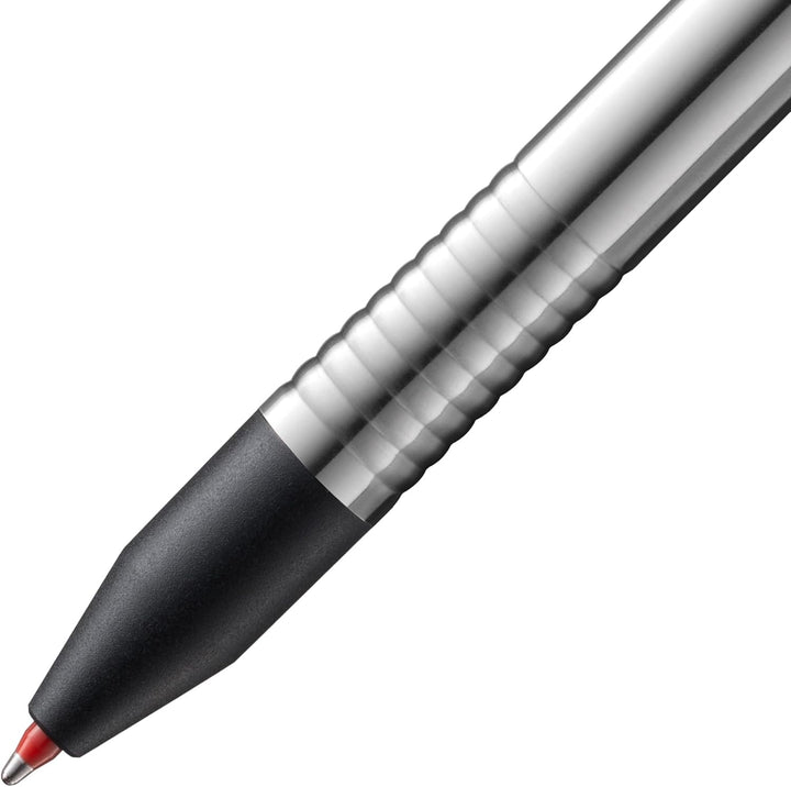 LAMY logo 3-Farben Mehrfarbkugelschreiber 405 aus Edelstahl in der Farbe matt schwarz - inkl. Kugels