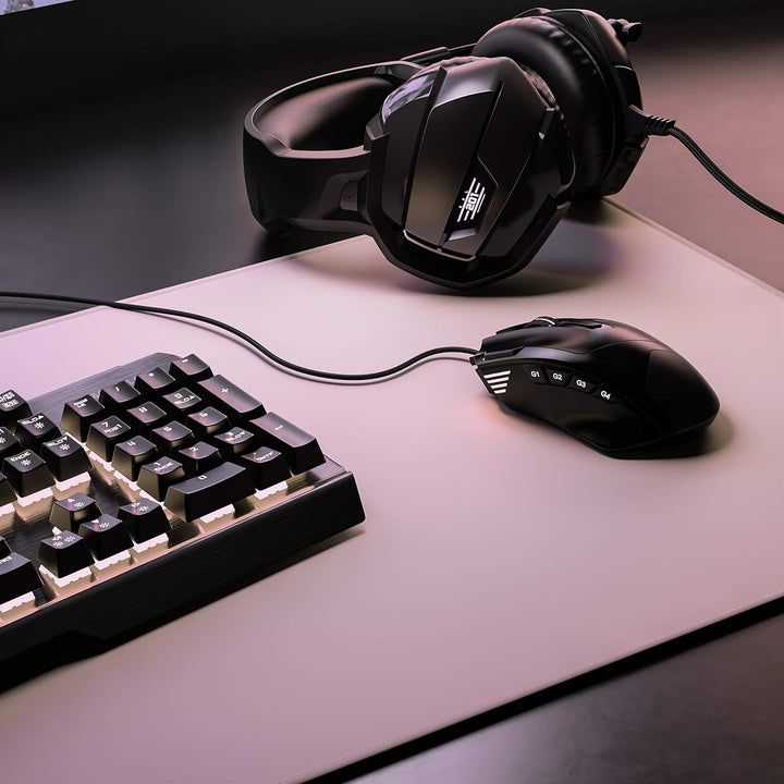 CSL - XXL Speed Gaming Mauspad - 900 x 400mm - XXL Mousepad - Tischunterlage Large Size - Perfekte P