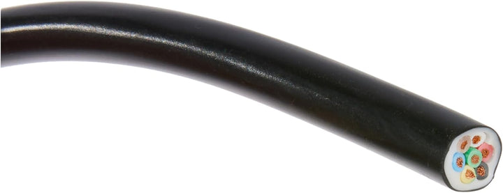 as - Schwabe Camping Fahrzeugleitung 7x1 – 12 V Verbindung für Outdoor &amp; Caravan – Adapter-Kabel 5 m