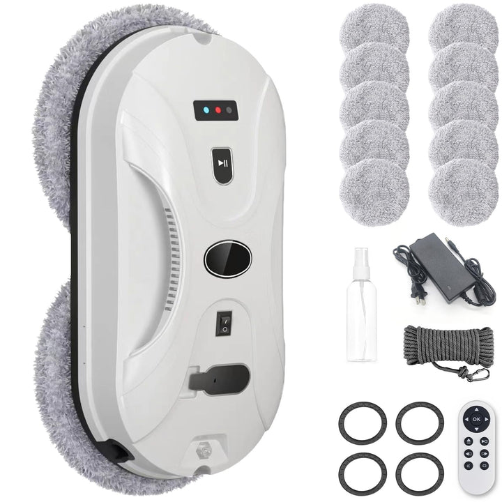 Fensterputzroboter – Elektrischer Fensterreiniger Robote mit Automatischer Doppel-Sprühfunktion, 3 R