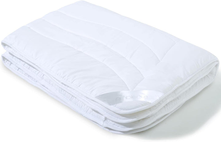 aqua-textil Ambiente Sommer Leicht Steppbettdecke 2er Set 150 x 200 cm Mikrofaser Steppdecke atmungs