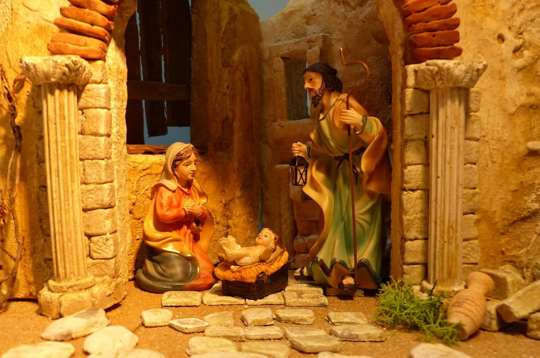 Unbekannt Orientalische Krippe Jericho, Weihnachtskrippe, Krippenbau, Neu!