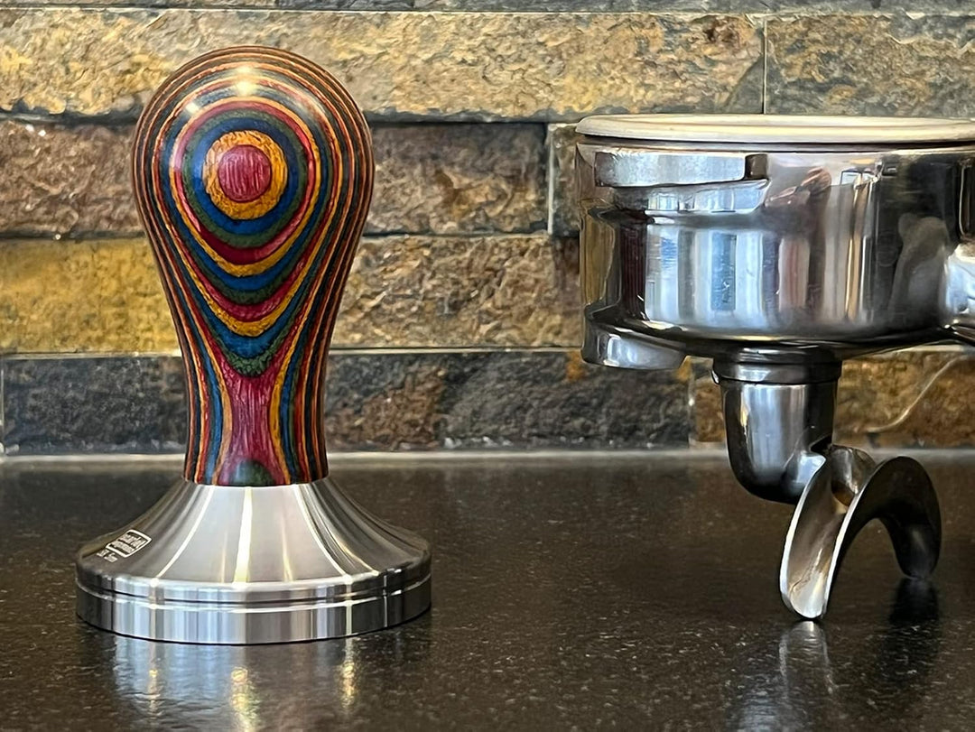 scarlet espresso | Tamper »classic colorato«, stilvoller Espresso-Stempel mit ergonomischem Griff au