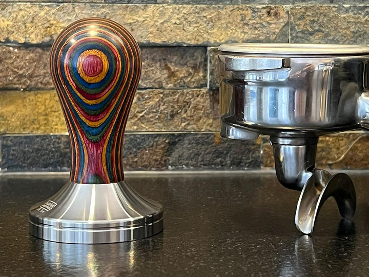 scarlet espresso | Tamper »classic colorato«, stilvoller Espresso-Stempel mit ergonomischem Griff au