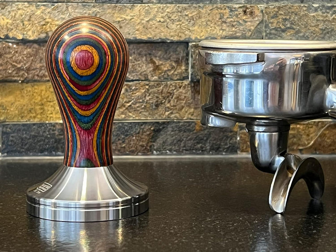scarlet espresso | Tamper »classic colorato«, stilvoller Espresso-Stempel mit ergonomischem Griff au
