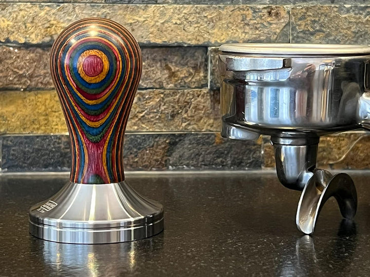 scarlet espresso | Tamper »classic colorato«, stilvoller Espresso-Stempel mit ergonomischem Griff au