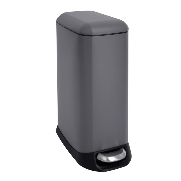 SVITA TS20 Mülleimer Treteimer Abfalleimer 20l inkl. Inneneimer Kunststoff Pedal Softclose-Deckel re