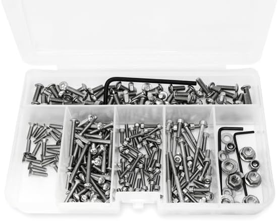 Schrauben-Set für den Associated RC8B4 Edelstahl, Edelstahl