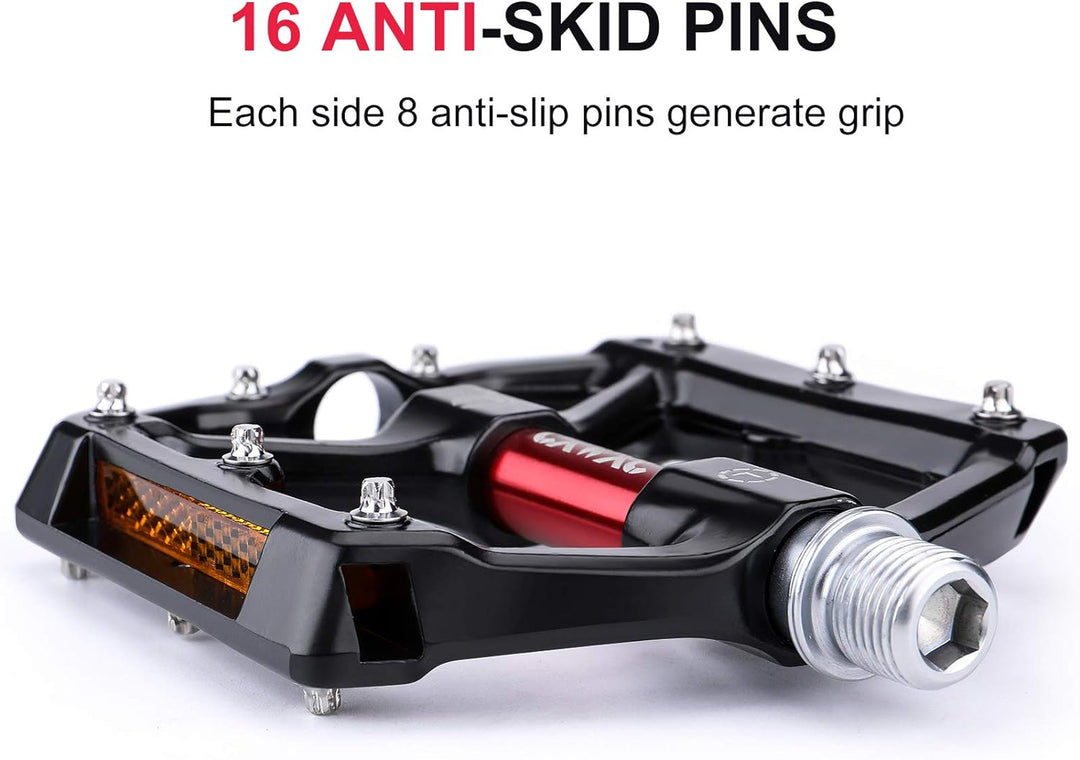 CXWXC Rennradpedale/MTB-Pedale – Aluminiumlegierung Fahrradpedale – Mountainbike-Pedale mit abnehmba