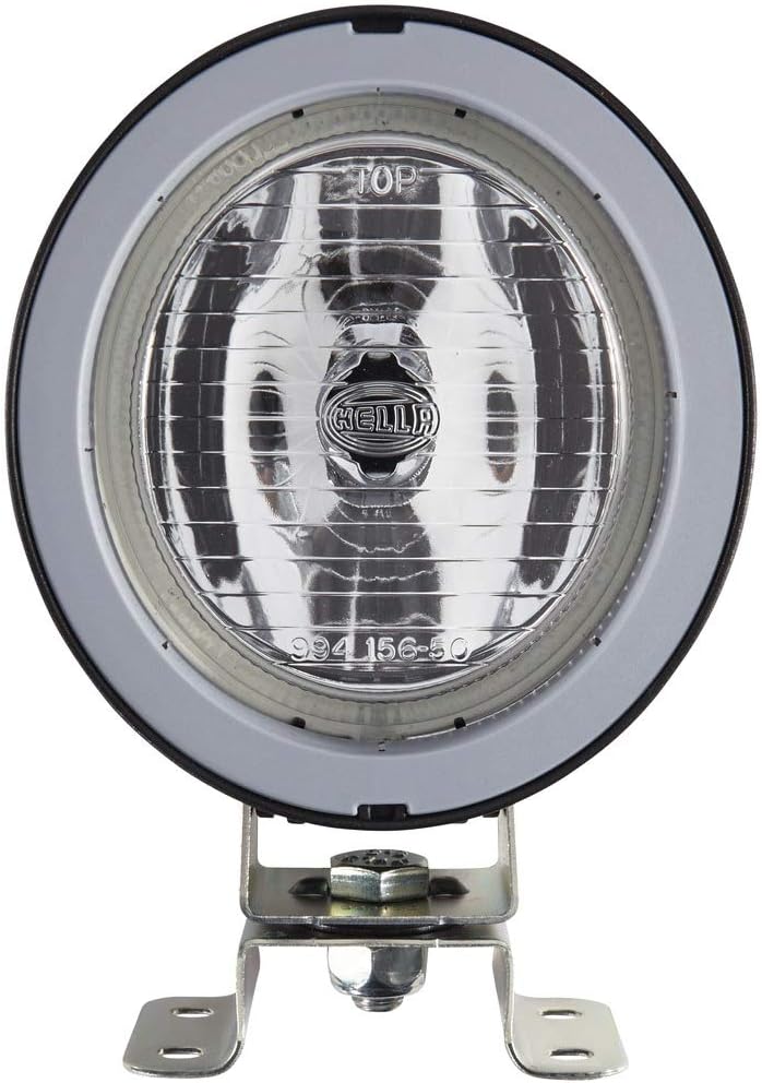 HELLA - Halogen-Arbeitsscheinwerfer - Mega Beam - 12/24V - geschraubt/Anbau/Schraubanschluss - 4-Pun