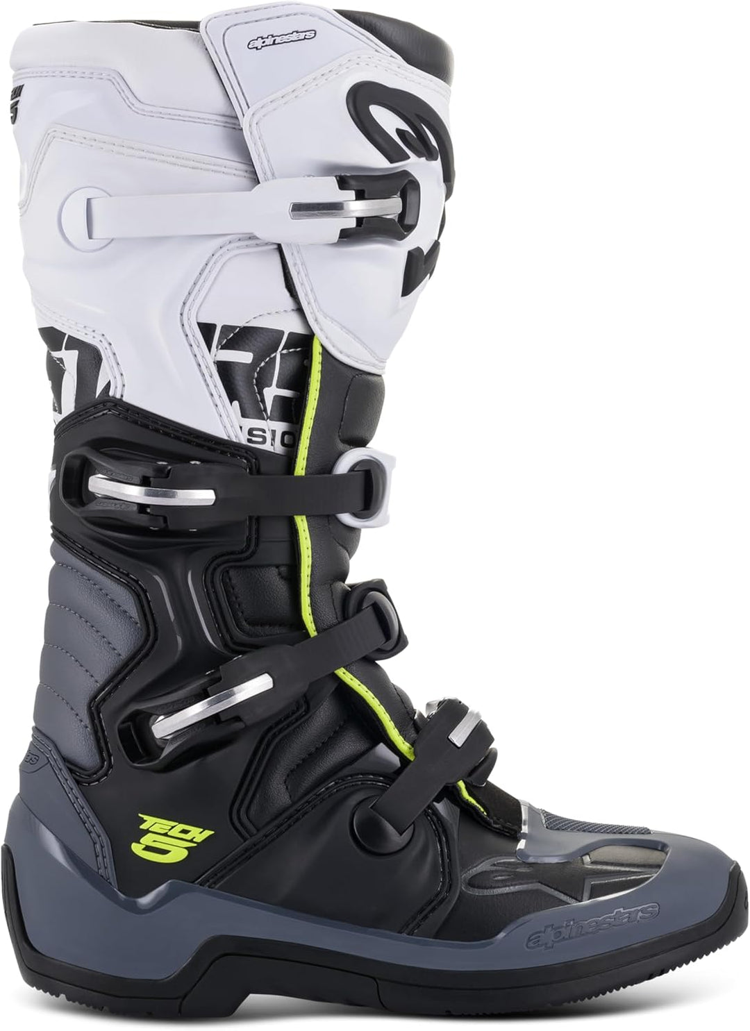 Alpinestars Herren 2015015-10-11 Tech 5 Stiefel, Schwarz, Grösse 45 39 EU Mehrfarbig, 39 EU Mehrfarb