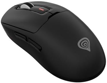 Genesis Zircon 660 Wireless Gaming Maus, 12000 DPI, Triple Mode, Schwarz, Schwarz