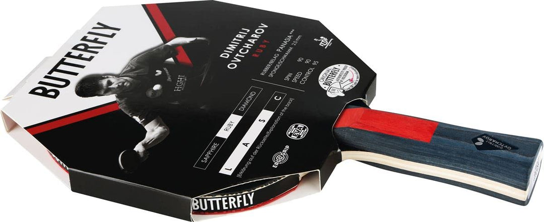 Butterfly Dimitrij Ovtcharov Ruby Tischtennisschläger