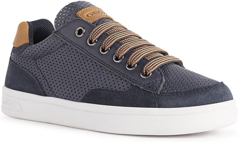 Geox Jungen J Djrock Boy B Sneakers 28 EU Navy Cognac, 28 EU Navy Cognac