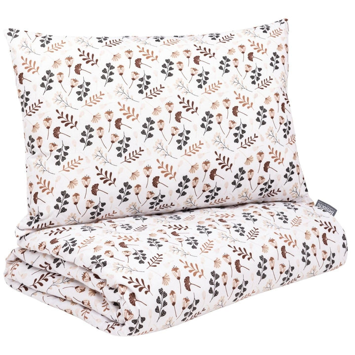 Bellochi Kinderbettwäsche 100x135 aus 100% Baumwolle, Kinderbettdecke 100x135 Set mit Kissen, Kinder