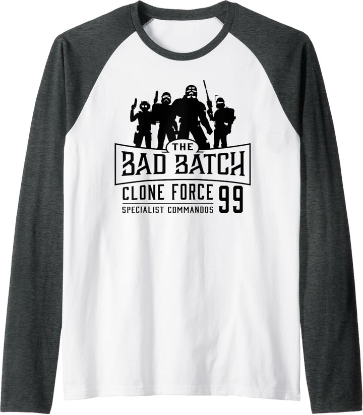 Star Wars Bad Batch Emblem Raglan
