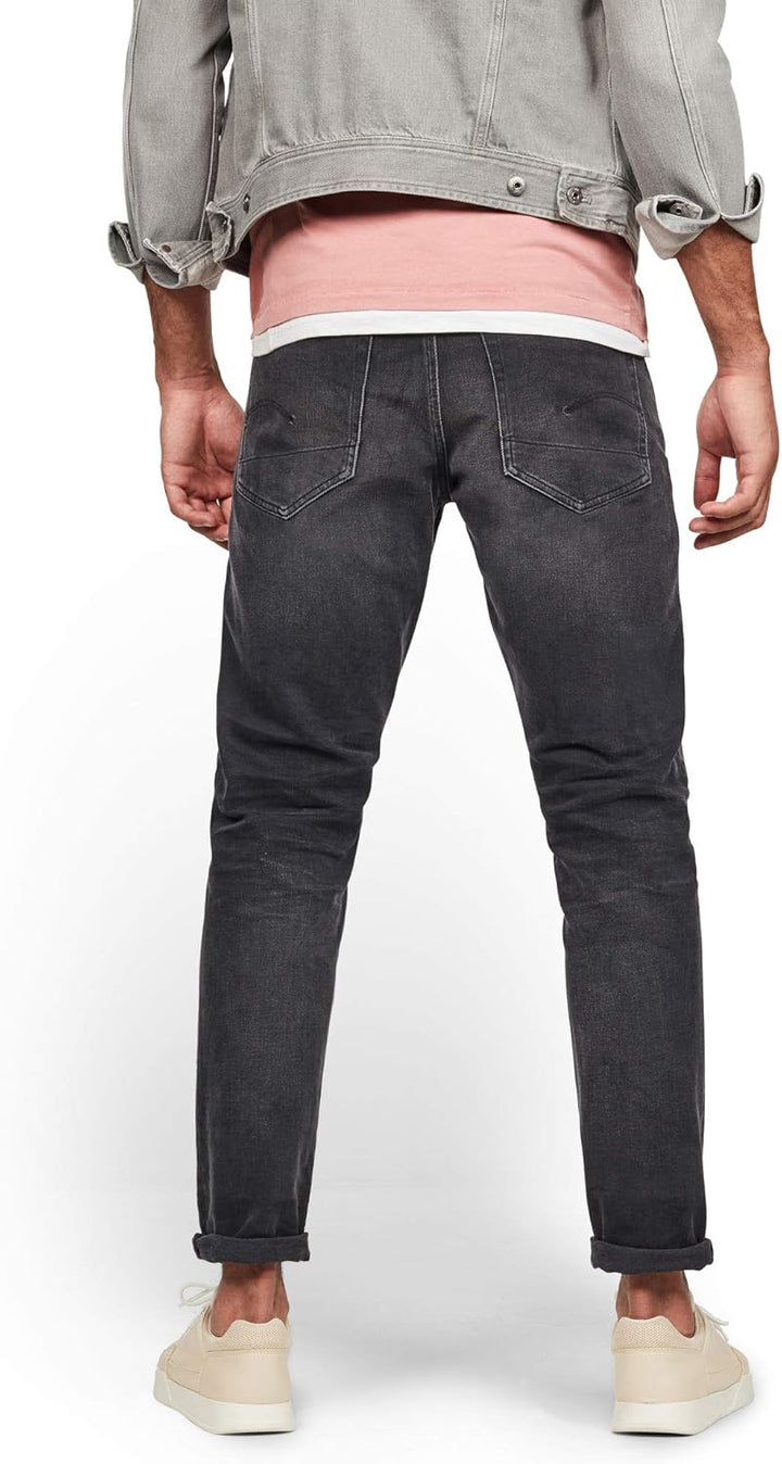 G-star Herren Jeans Carotte 24W / 28L Schwarz (Faded Charcoal 51003-b455-a797), 24W / 28L Schwarz (F