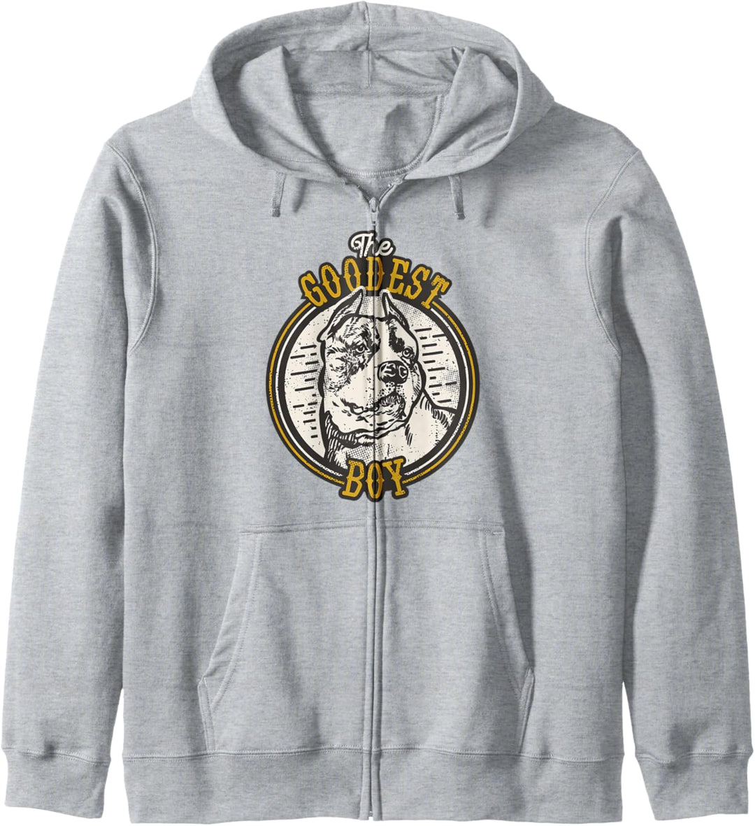 The Goodest Boy Guter Junge Pitbull Hund Haustier Kapuzenjacke
