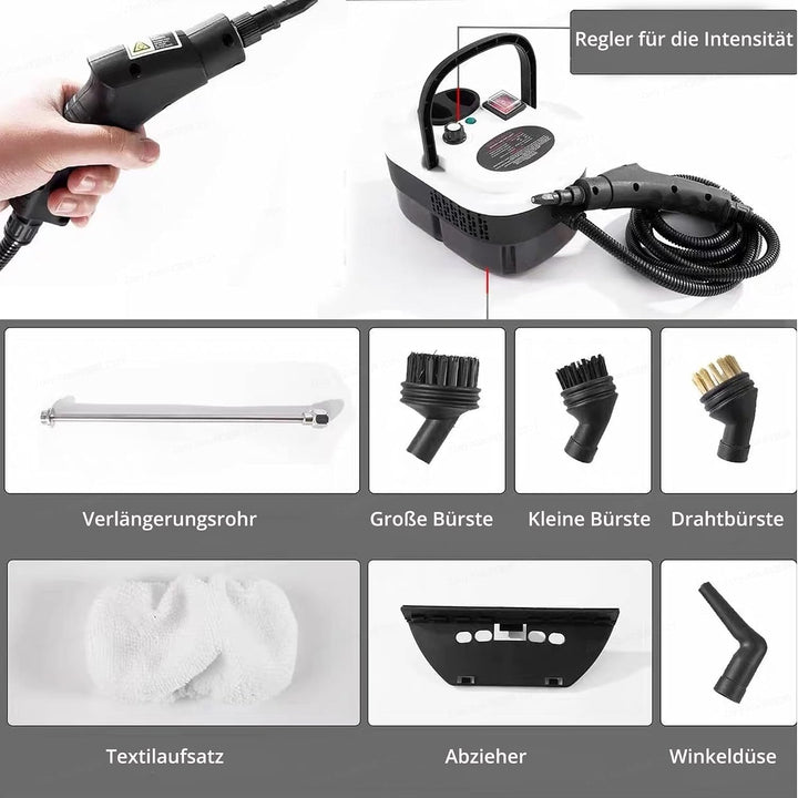 Aspiron Dampfreiniger Handgerät für Alles